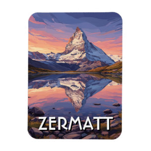 Zermatt Schweiz Matterhorn Magnet