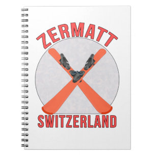 Zermatt, Schweiz Notizblock