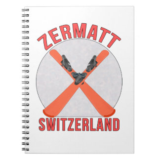 Zermatt, Schweiz Notizblock