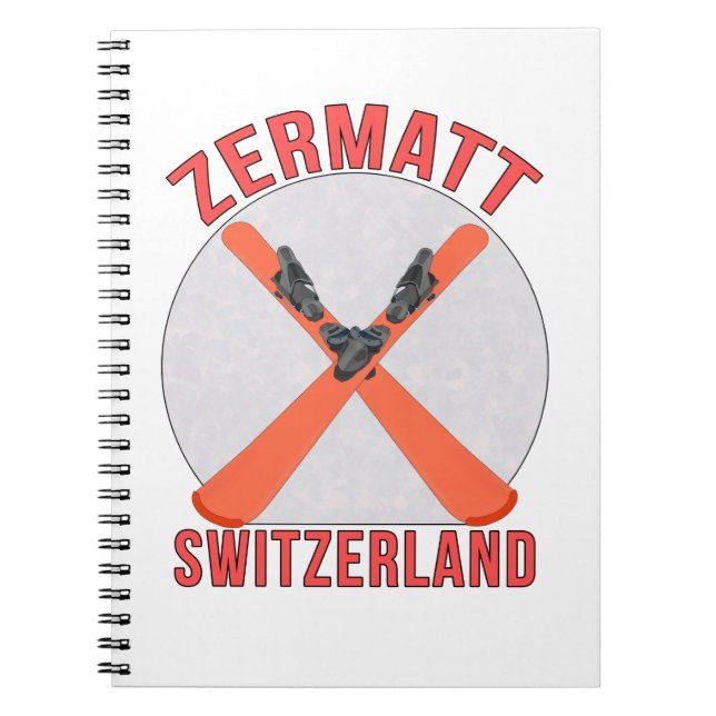 Zermatt, Schweiz Notizblock (Vorderseite)