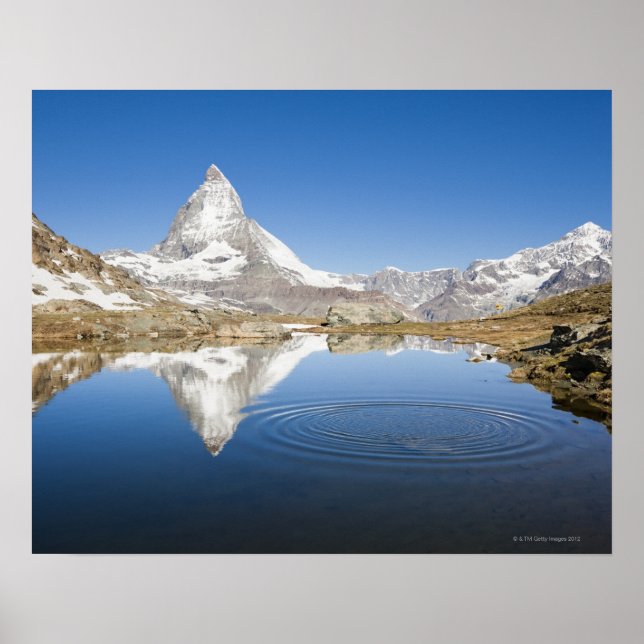 Zermatt, Schweiz Poster (Vorne)