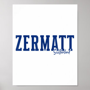 Zermatt Schweiz Schweizer Alpen Bergsee-Zauber im Poster
