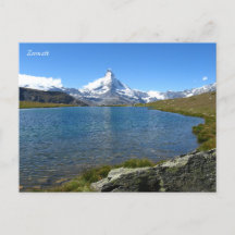 Zermatt Stellisee Schweizer Alpen