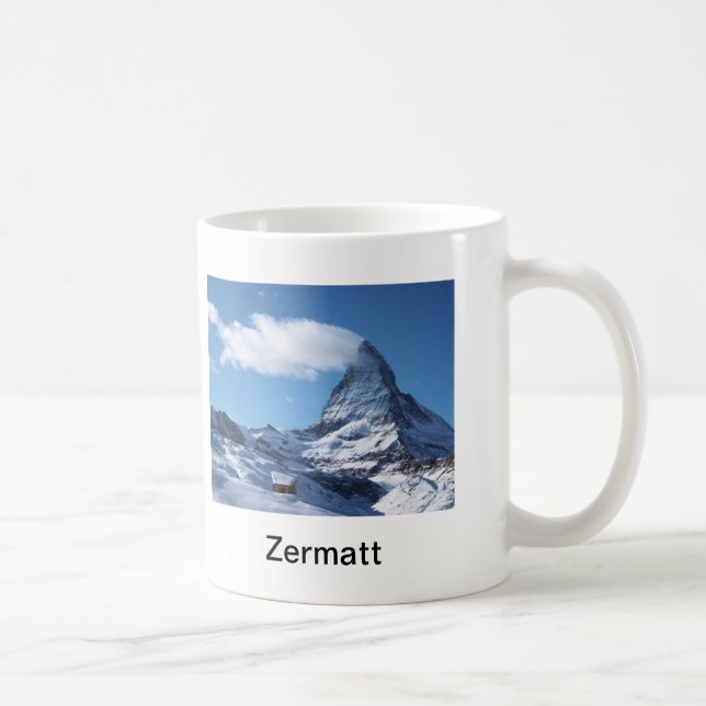 Zermatt, tasse de la Suisse (Droite)