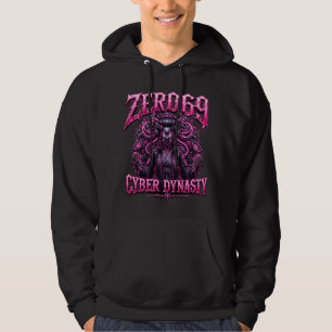 ZERO69 Cyber Dynasty – Neon Geisha Protokoll Hoodie