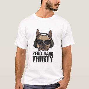 Zero Bark Thirty Hunde-Parodie-Kunst T-Shirt