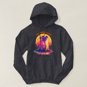 Zero Barks Given Lustiger Retro-Pug-Männerhoodie Hoodie