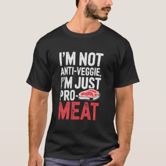 Zero Carb All Meat Diet Funny GRILLEN T-Shirt