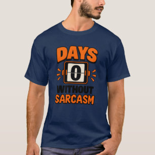 Zero Day Sarkasmus-Meter-Scoreboard T-Shirt