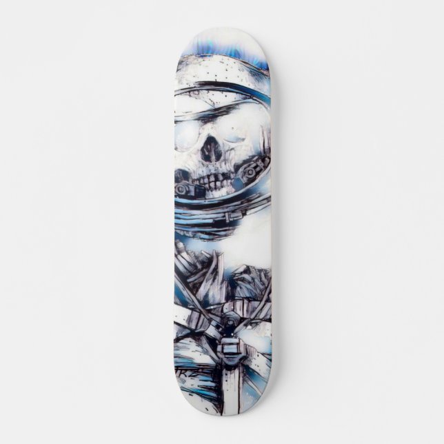 Zero Dead Man Element Custom Chrome Pro Park Board Skateboard (Vorne)
