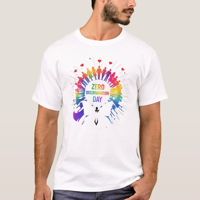 Zero Discrimination Day  T-Shirt (Vorderseite)