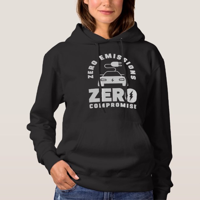 Zero Emissions Zero Compromise Battery Electric Ve Hoodie (Vorderseite)