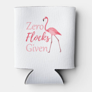 Zero Flocks gegeben Funny Flamingo Dosenkühler