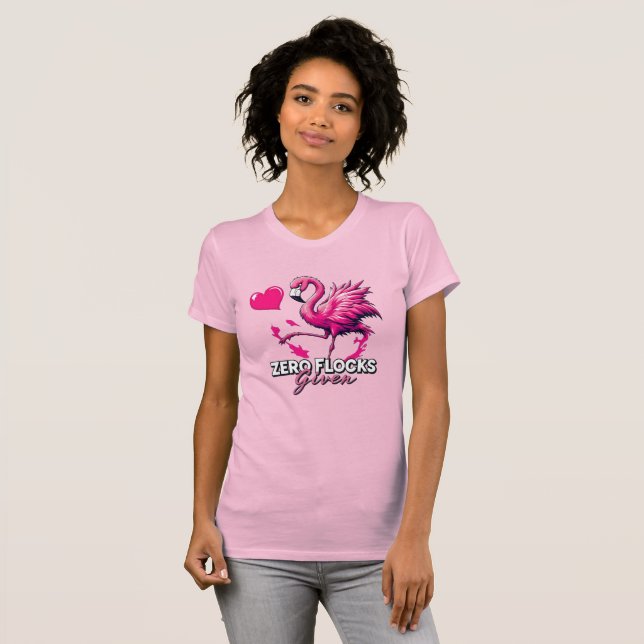 Zero Flocks Given T-Shirt ajusté pour femmes – Sas (Devant entier)