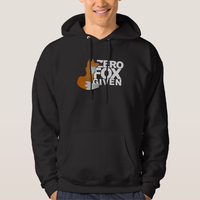 Zero Fox Given  Fox  Gag Hoodie (Vorderseite)