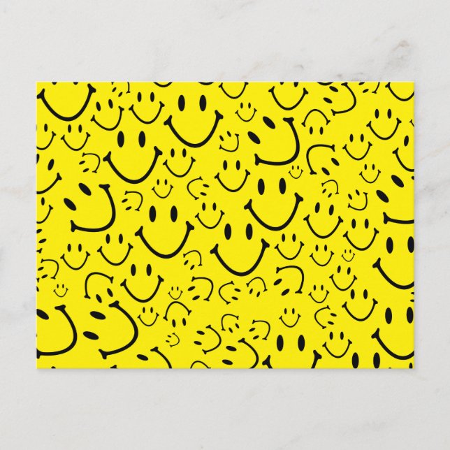 Zero Frowns Postkarte (Vorderseite)