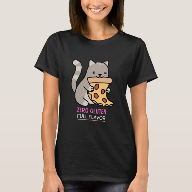 Zero Gluten Full Flavor 100 Gluten Free T-Shirt (Vorderseite)