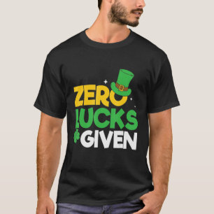 Zero Lucks gegeben irischen Redewendungen Erwachse T-Shirt