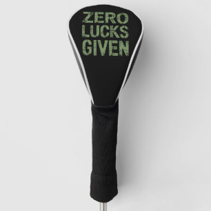 Zero Lucks verabreicht St Paddy's Day Unglaublich  Golf Headcover