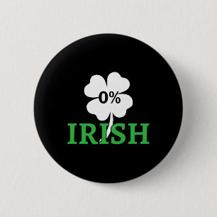 Zero Prozent Irischer Lucky Shamrock 0% Irischer S Button