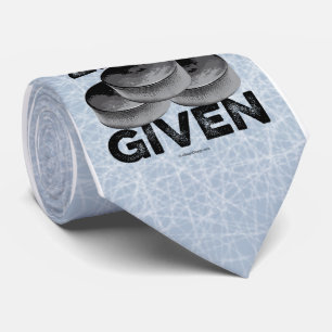 Zero Pucks gegeben (Hockey) Neck Tie Krawatte