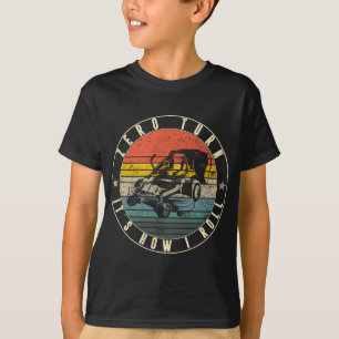 Zero Turn So rolle ich Cool Rasentraktor Dad Mowi T-Shirt