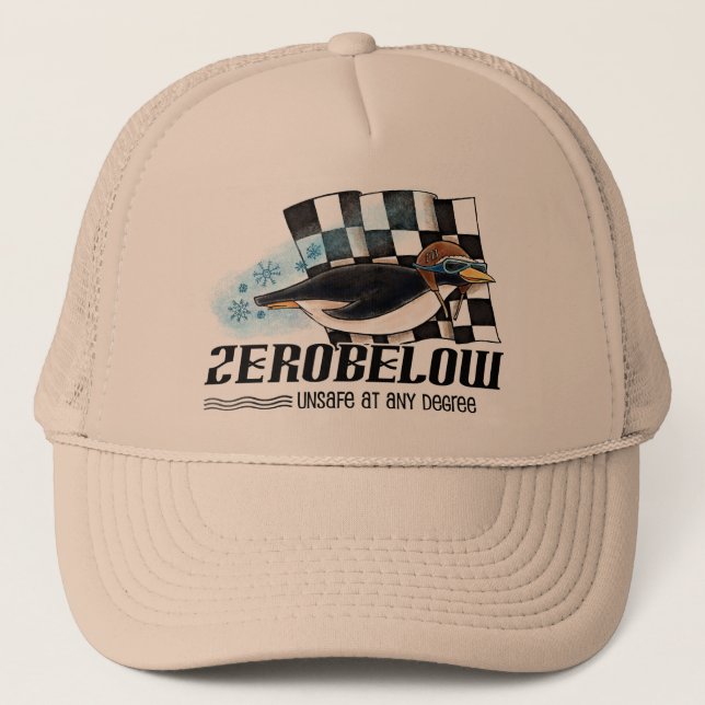 Zerobelow d'équipe - casquette (Devant)