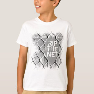 Zerreißen Sie das Netto (Hockey) T-Shirt