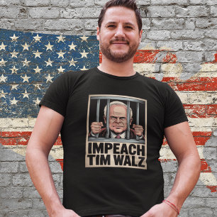 Zerreißt Tim Walz wegen Kindesbetrugsbetrugs die k T-Shirt