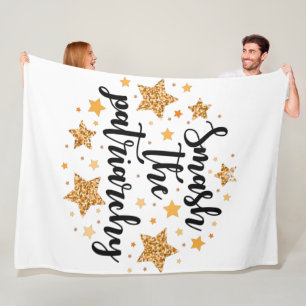 Zerschlagen Sie das Patriarchat! Fleecedecke. Fleecedecke