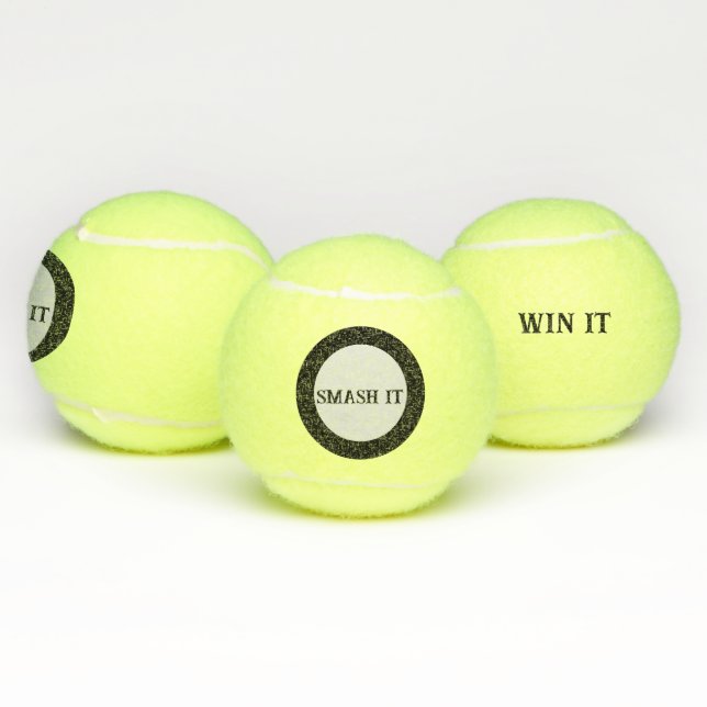 Zerschlagen Sie es gewinnt Tennisbälle (Multi)