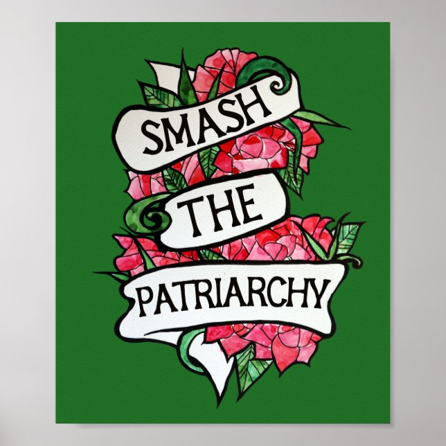 Zerschlagung des Patriarchats Poster (Vorne)