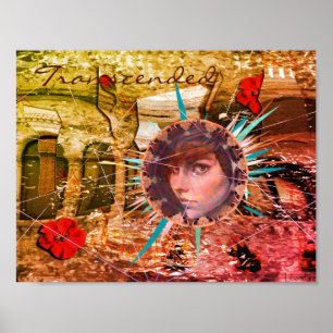 zerschmettert, zerkleinert, gewrackt und überfüllt poster