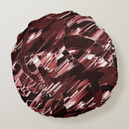 Zersetzung von gerissenen oder schlecht geschnitte rundes kissen