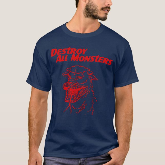Zerstöre das Shirt aller Monster (Vorderseite)