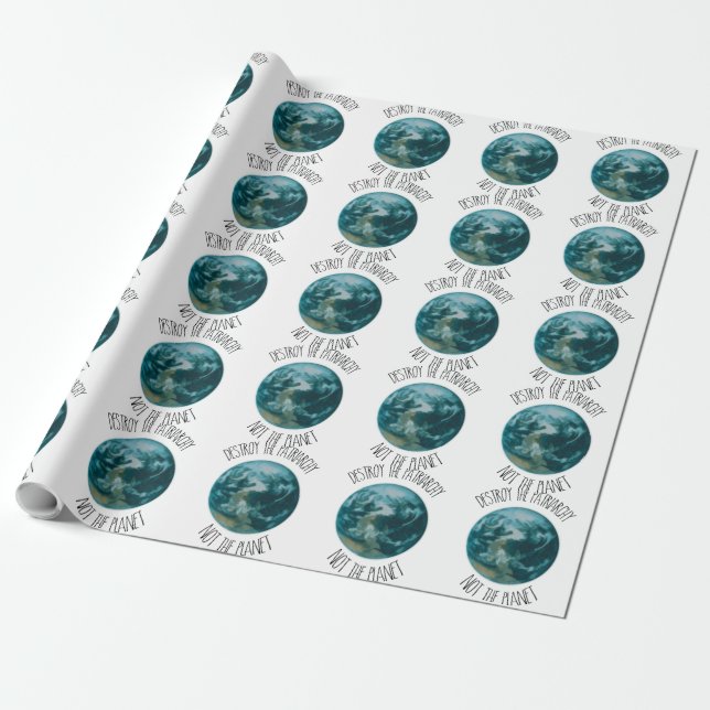 Zerstöre den Patriarchat-Feministen Geschenkpapier (Ungerollt)