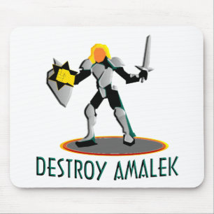 Zerstören Sie Amalek Mousepad