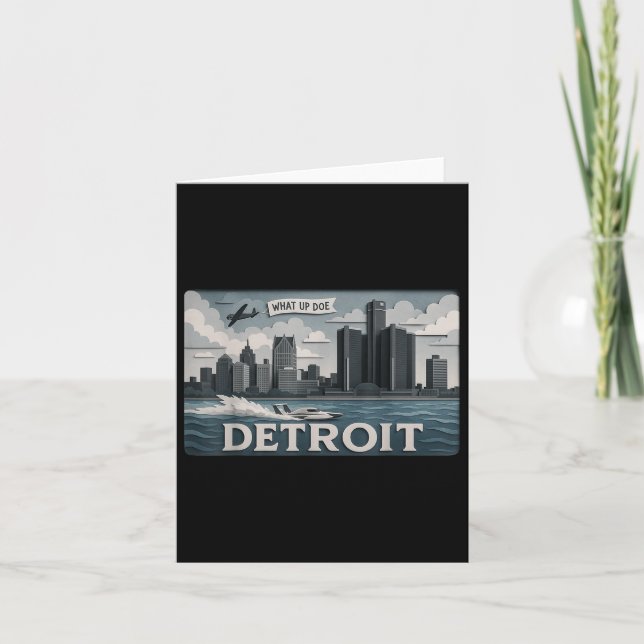 Zerstören Sie die Skyline-Konstruktion mit dem, wa Karte (Vorderseite)