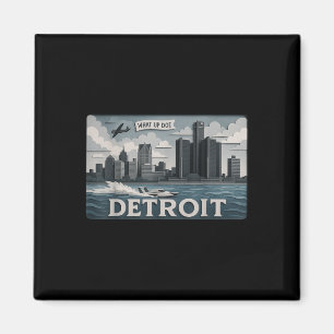 Zerstören Sie die Skyline-Konstruktion mit dem, wa Magnet