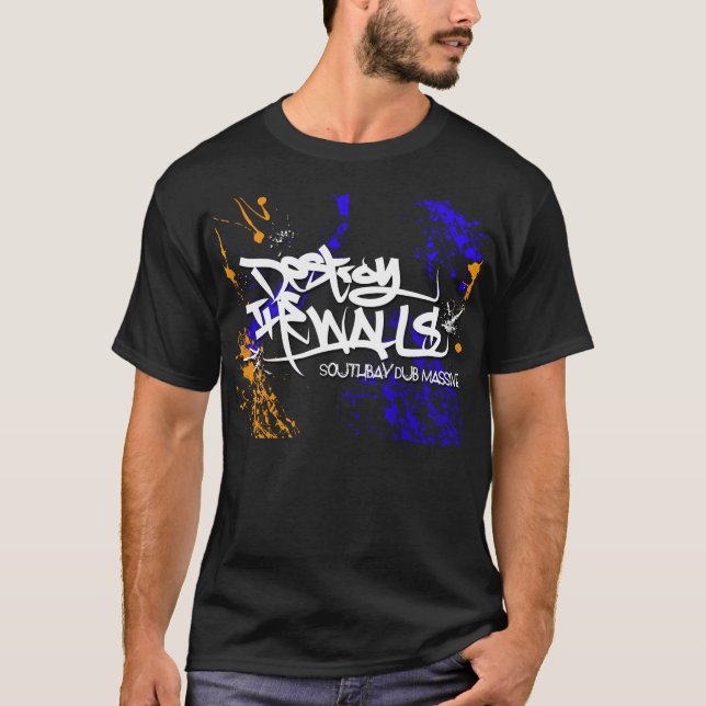 Zerstören Sie die Wände T-Shirt (Vorderseite)