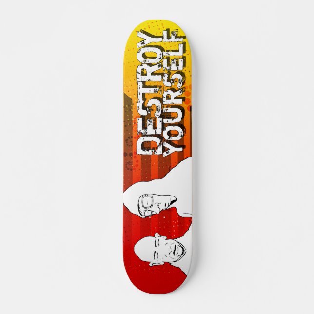zerstören Sie sich - Sonne Skateboard (Vorne)