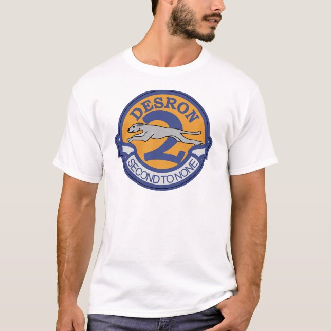 Zerstörer-Geschwader DESRON - 2 T-Shirt (Vorderseite)