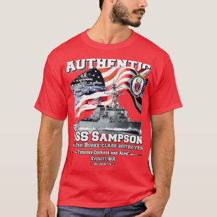 Zerstörer USS Sampson T-Shirt