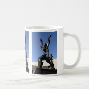 Zerstörte Stadt Kaffeetasse