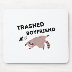 Zerstörter Freund, Lustige Zerstörte Panda Paare V Mousepad