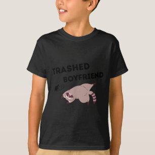 Zerstörter Freund, Lustiges Zerstörtes Panda-Paar T-Shirt