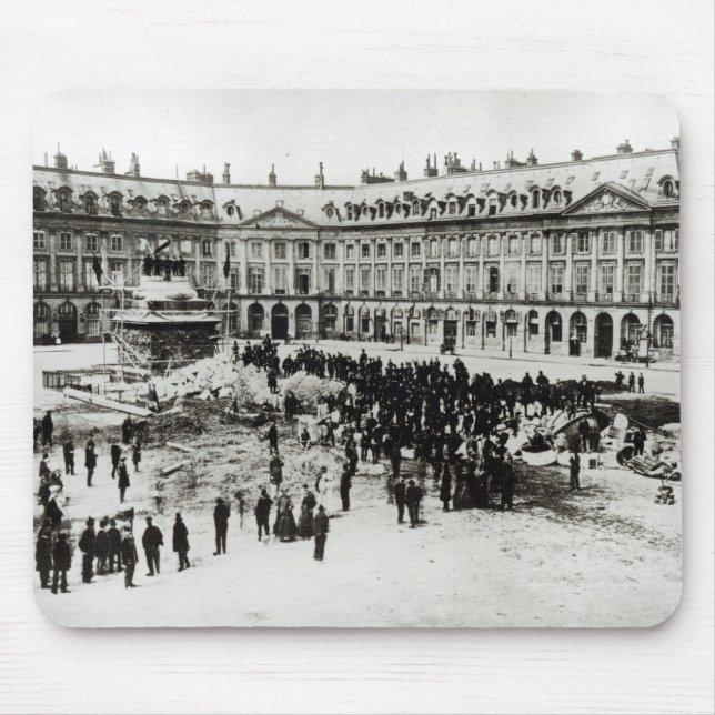 Zerstörung der Vendome Spalte Mousepad (Vorne)