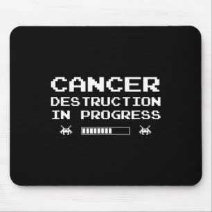 Zerstörung im Gange Gaming Lustig Retro Gamer Mousepad