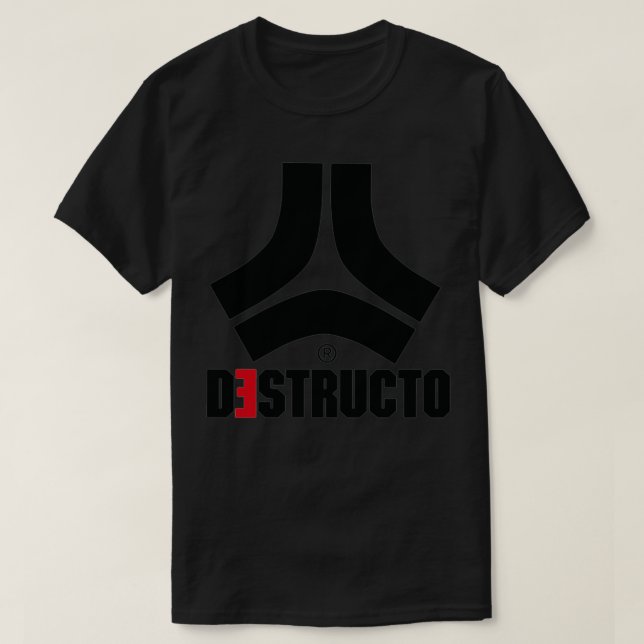 Zerstörung von Lastkraftwagen T-Shirt (Design vorne)