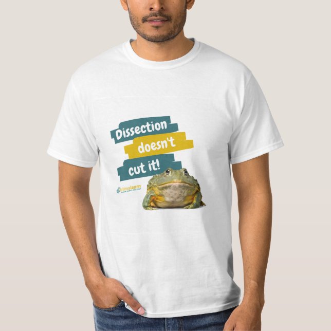 Zerstreuung Schneidet es nicht aus Froges T-Shirt (Vorderseite)